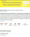 Gospodarka Surowcami Mineralnymi-Mineral Resources Management杂志封面